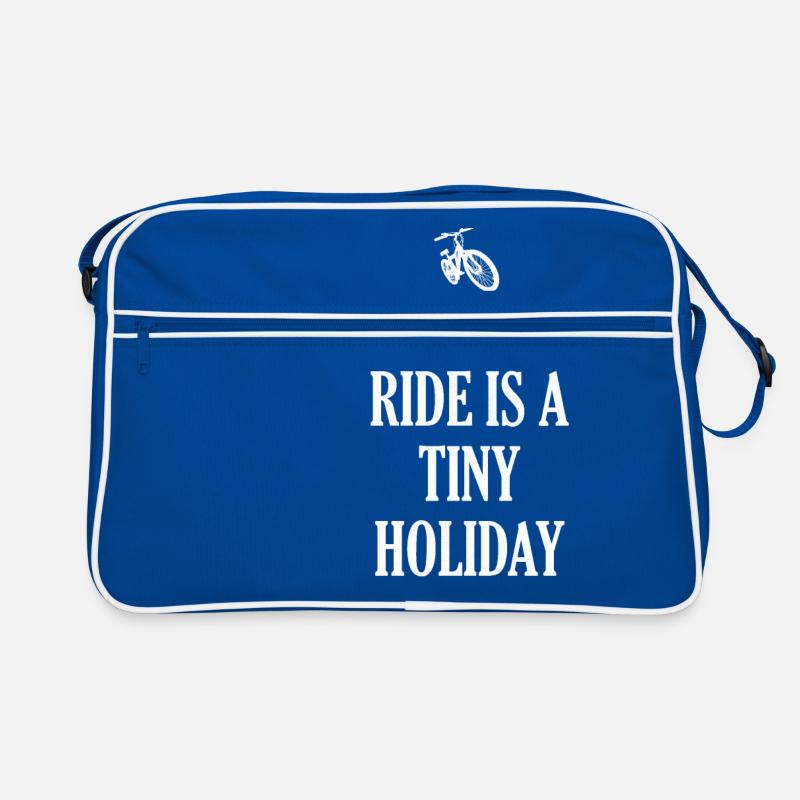 Fahrrad Spruch Retro Tasche