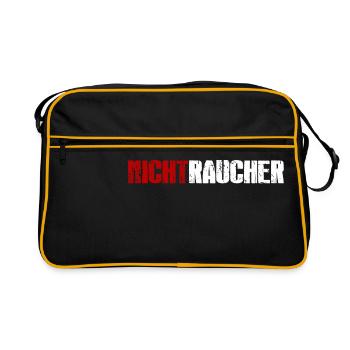 non-smoker - Retro Bag - black/gold - Front