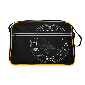 Zodiac Scorpion - Sac Retro - noir/or - Devant