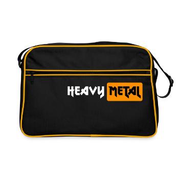 Metal Metal Porn - Sac Retro - noir/or - Devant