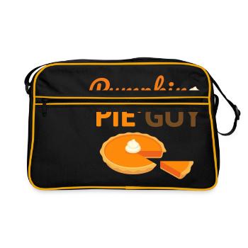 Gâteau à la citrouille - Gâteau à la citrouille Halloween Fall - Sac Retro - noir/or - Devant