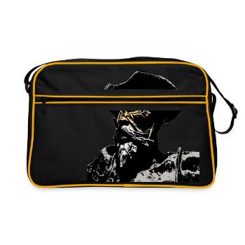 Don Quixote - Retro Bag - black/gold - Front