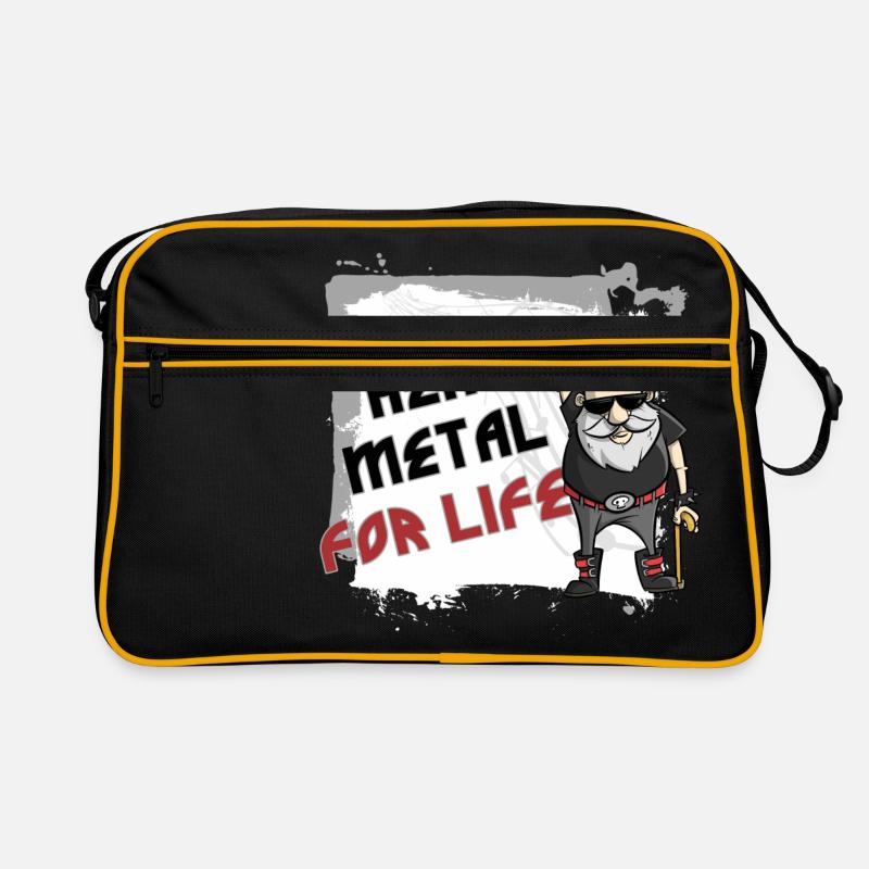 Heavy Metal for Life Retro Bag