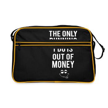 Sayings spell - Retro Bag - black/gold - Front