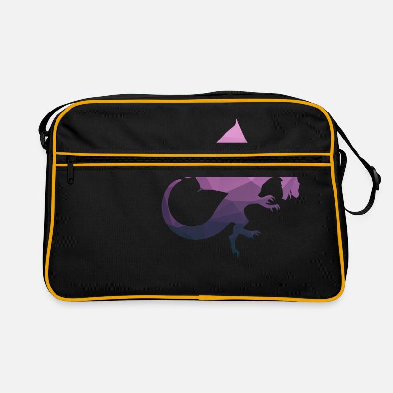 Drachen Retro Tasche