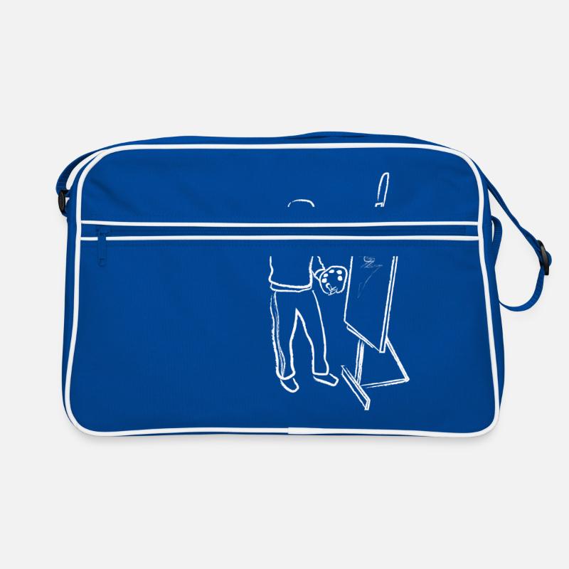 Artist Painter Canvas Art Gift Idea Hobby Retro Bag