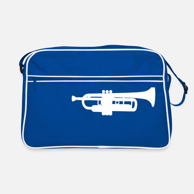 Trompette Blanc Sac Retro
