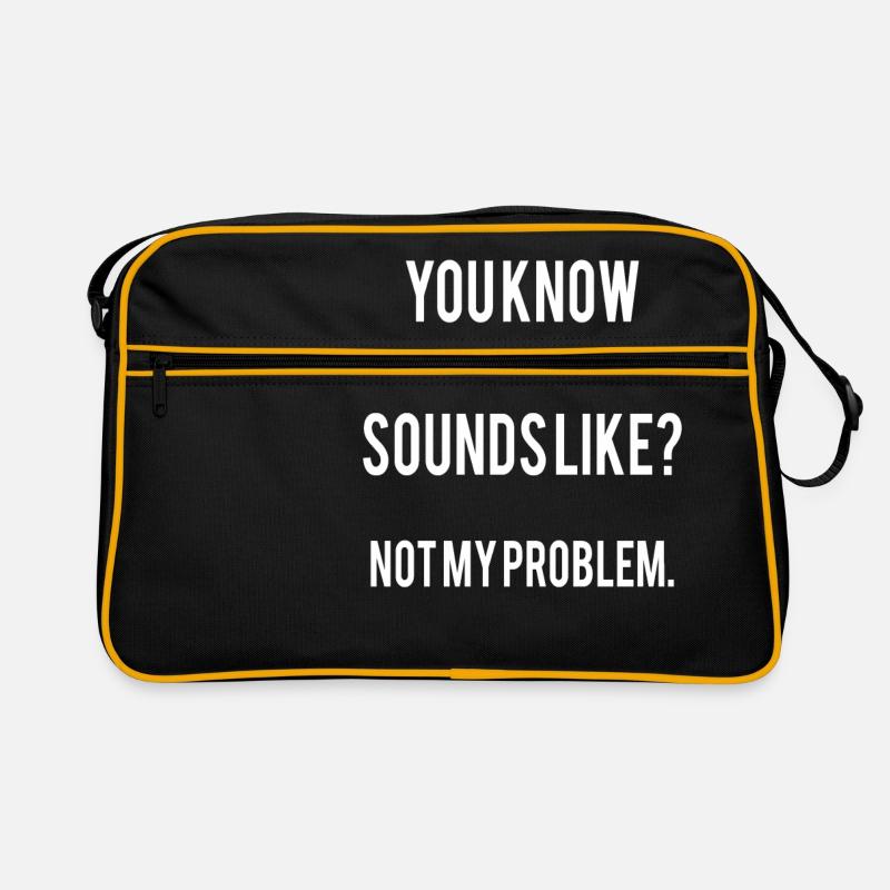 Dictons de sarcasme Sac Retro