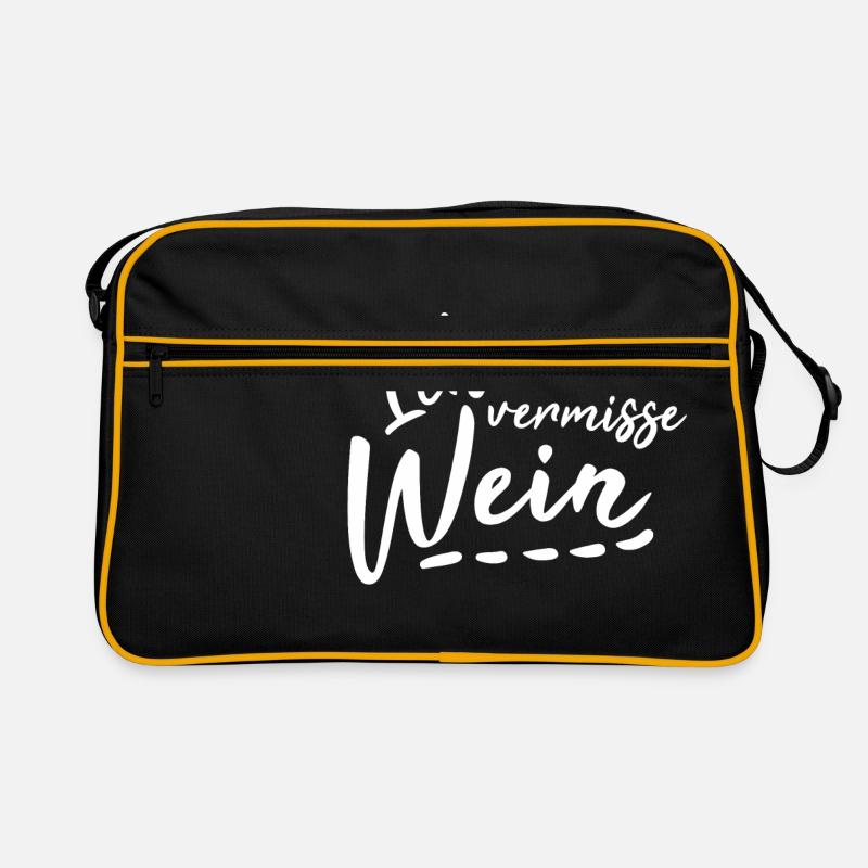 Le vin me manque Sac Retro