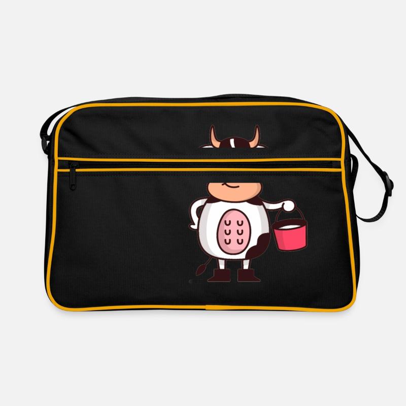 Kühe Kuh Retro Tasche