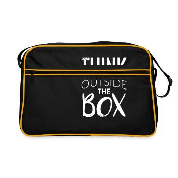 Motivation sayings saying - Retro Bag - black/gold - Front
