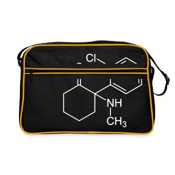 ketamine - Retro Bag - black/gold - Front