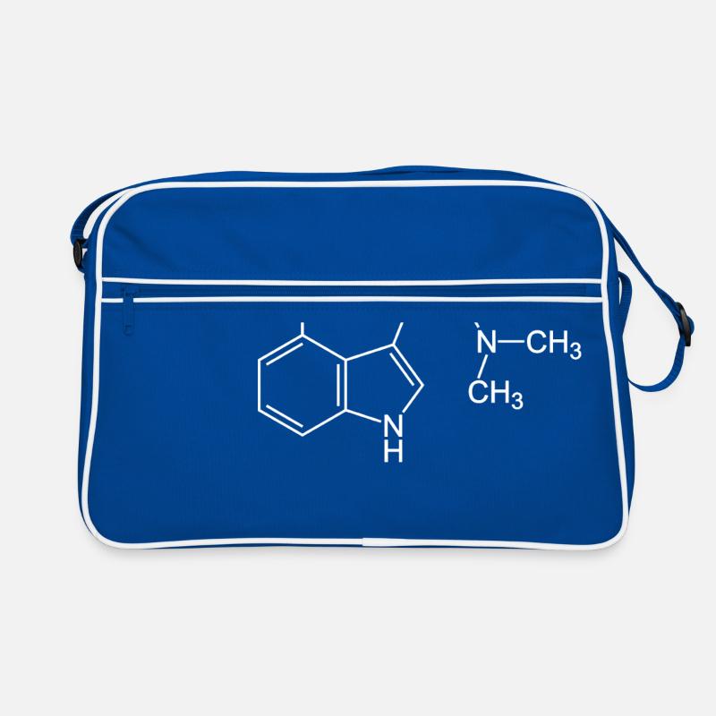 Psilocin Molekül Retro Tasche
