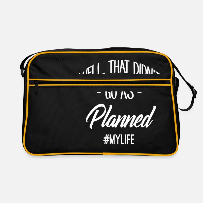 Proverbes - Sac Retro - noir/or