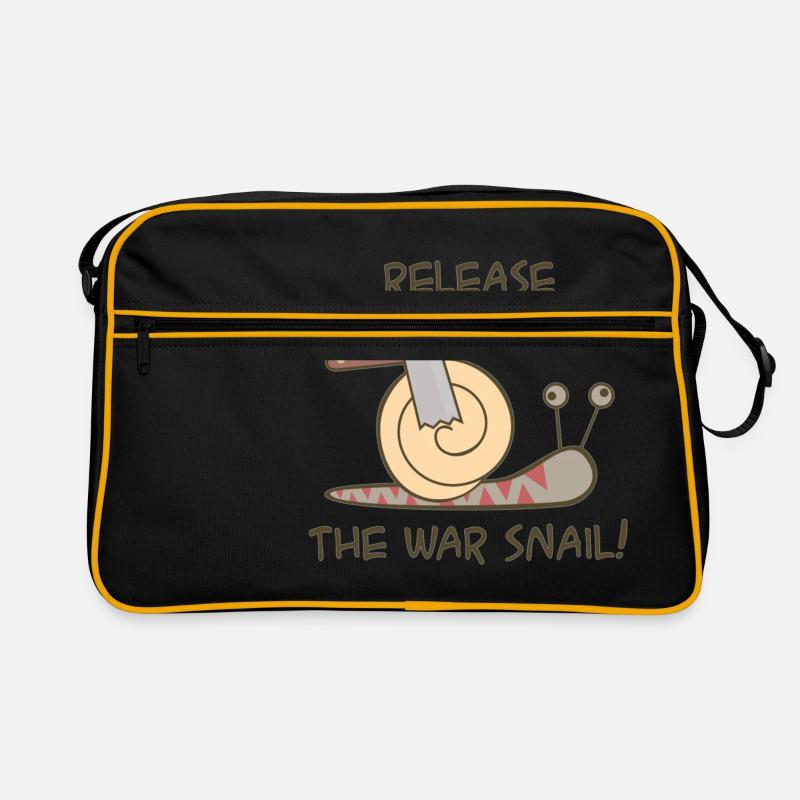 War snail Retro Bag