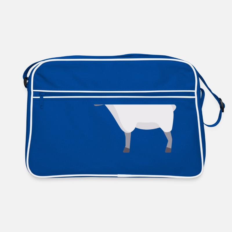 mouton de nuage blanc Sac Retro