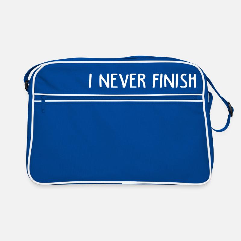 lustige Sprüche Retro Tasche