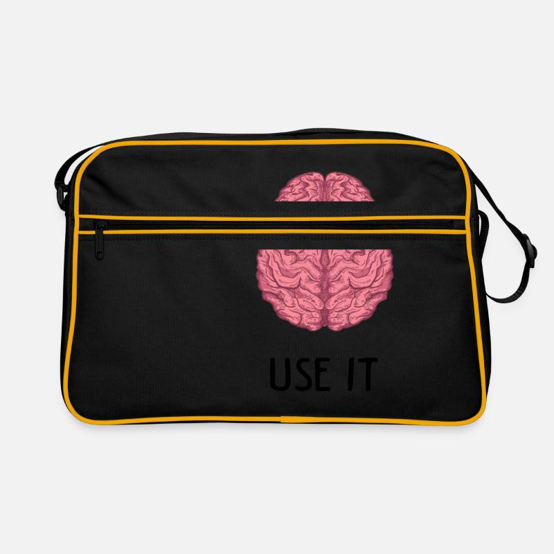 Sprüche Retro Tasche