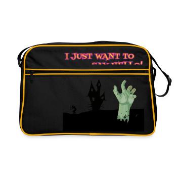zombi - Sac Retro - noir/or - Devant