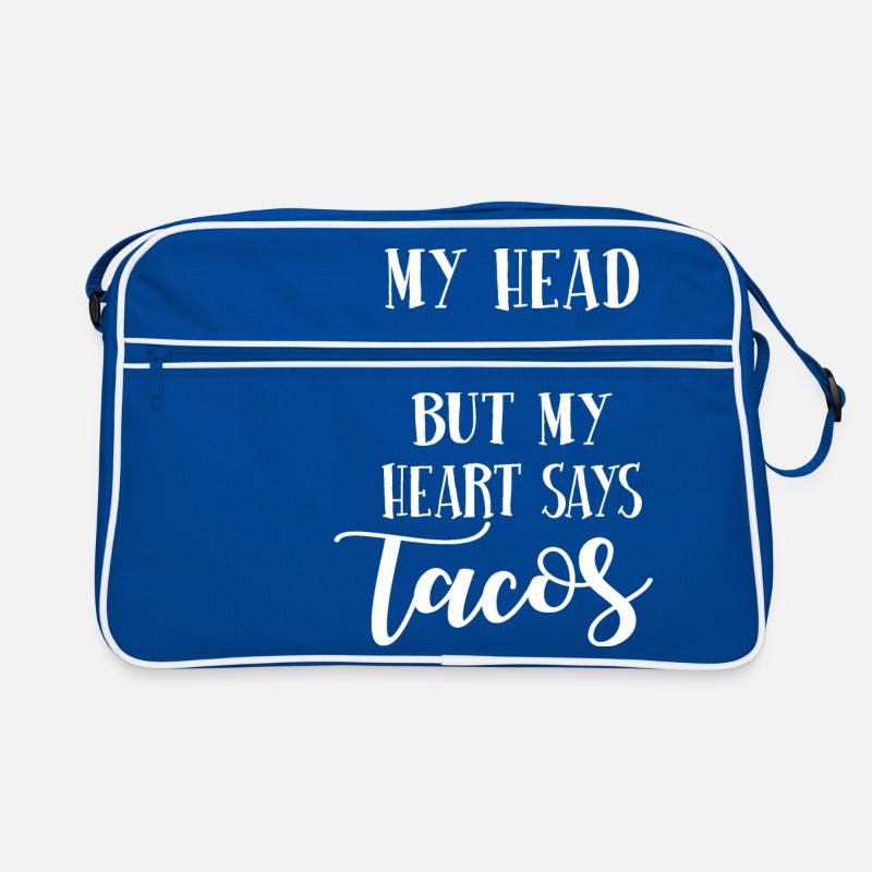 lustige Sprüche Retro Tasche