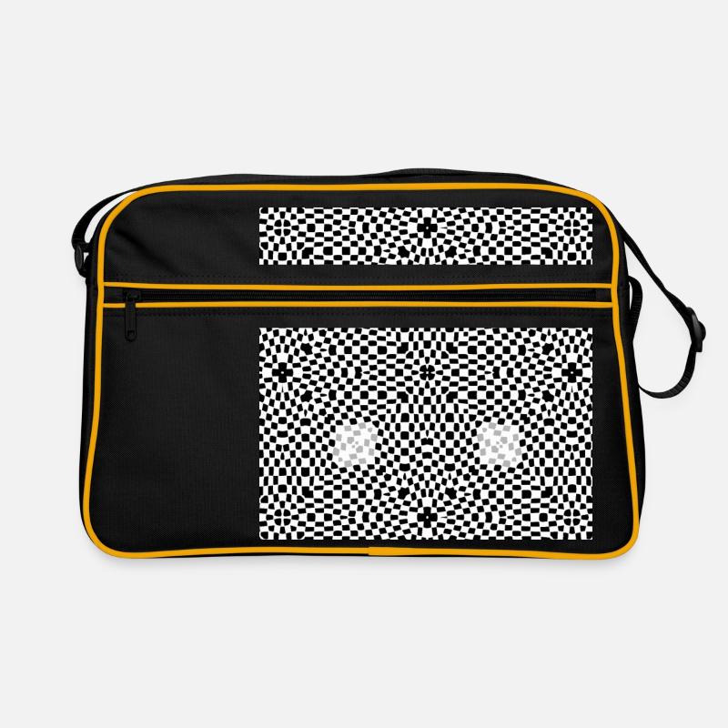 Abstraktion Retro Tasche