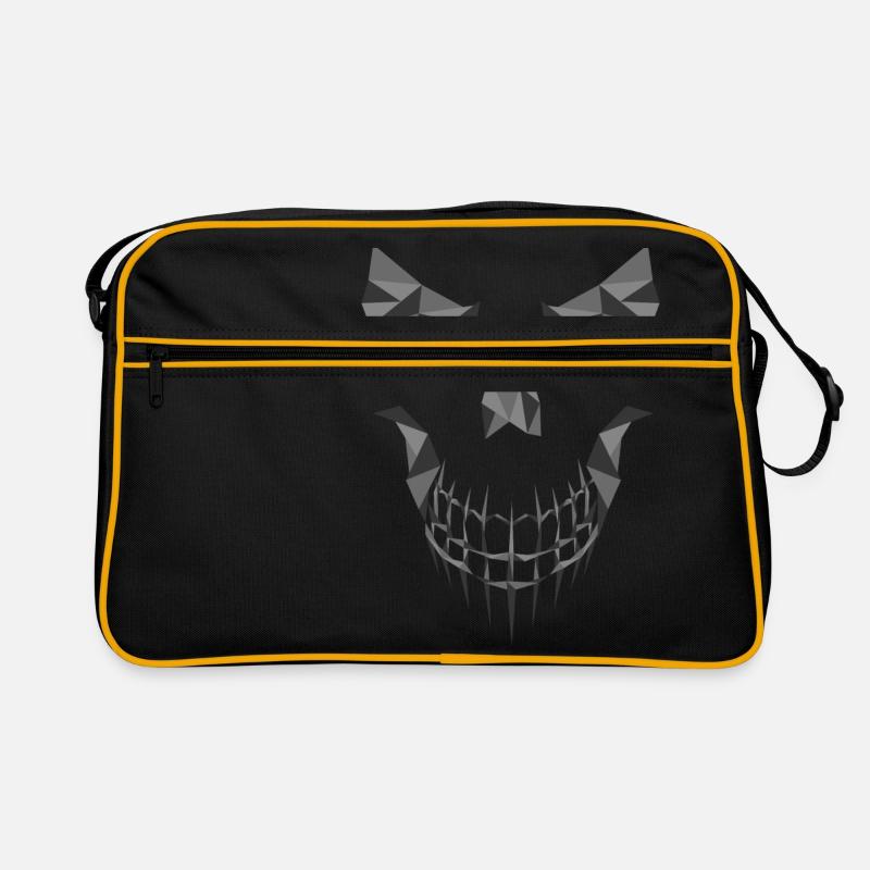Skull geometric Retro Bag