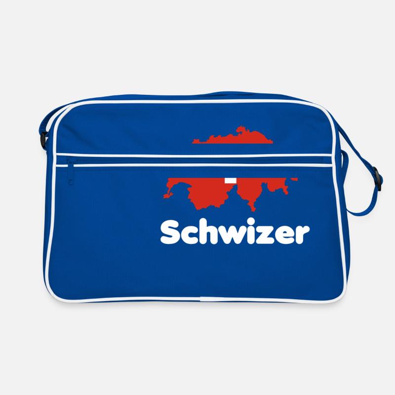 Schwizer - Schweizer Motiv Retro Tasche
