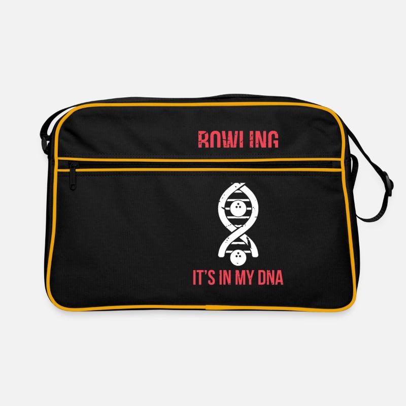 Bowling DNA bowling bowler gift Retro Bag