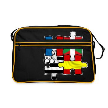 puzzle euskadi breizh - Sac Retro - noir/or - Devant