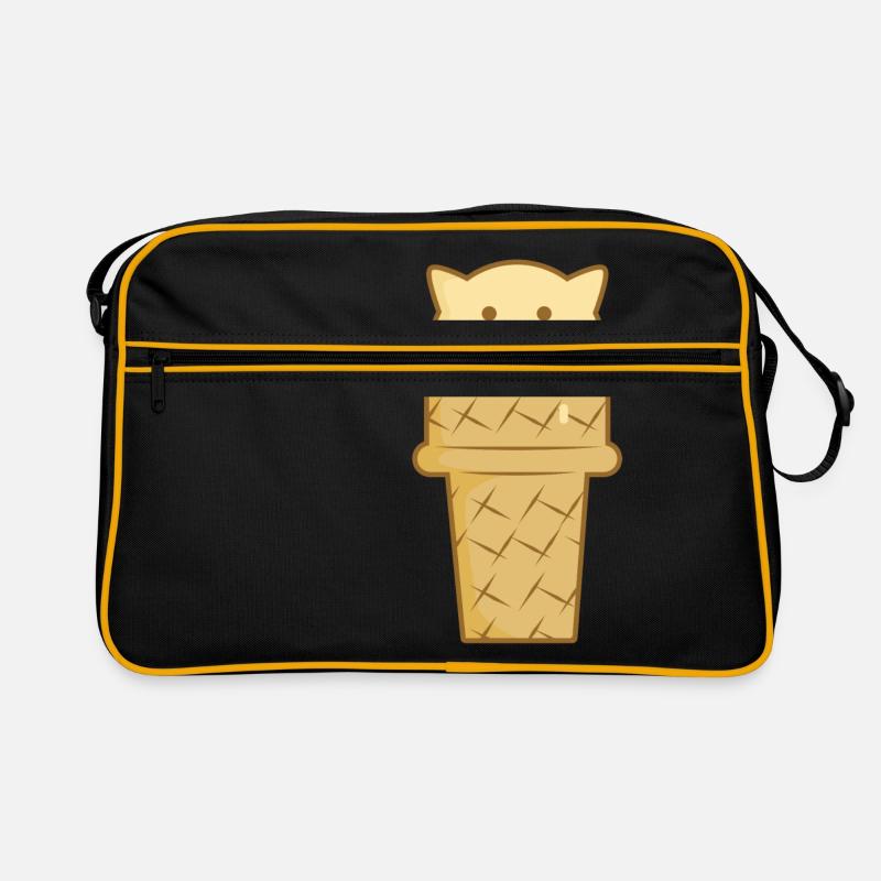 Katzenhörnchen Retro Tasche