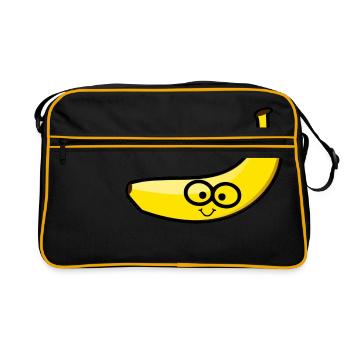 Heureux - Sac Retro - noir/or - Devant