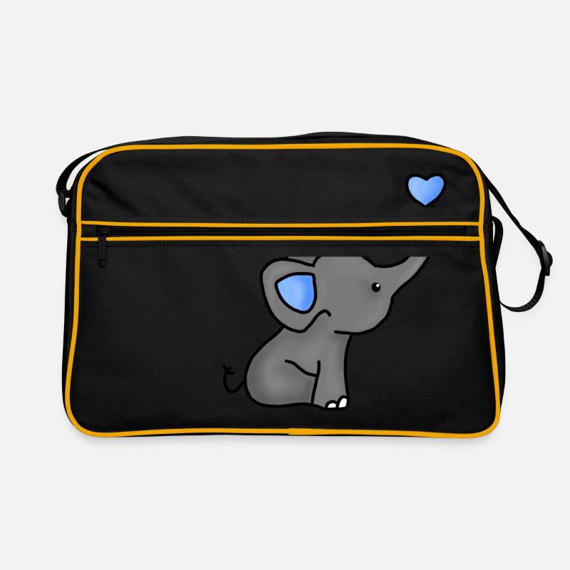 Bébé éléphant Sac Retro