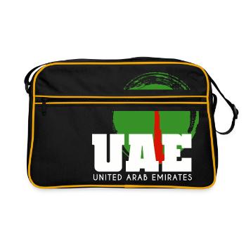 Émirats arabes unis Émirats arabes unis Dubaï Émirats arabes unis - Sac Retro - noir/or - Devant