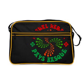 Pays Basque - Sac Retro - noir/or - Devant