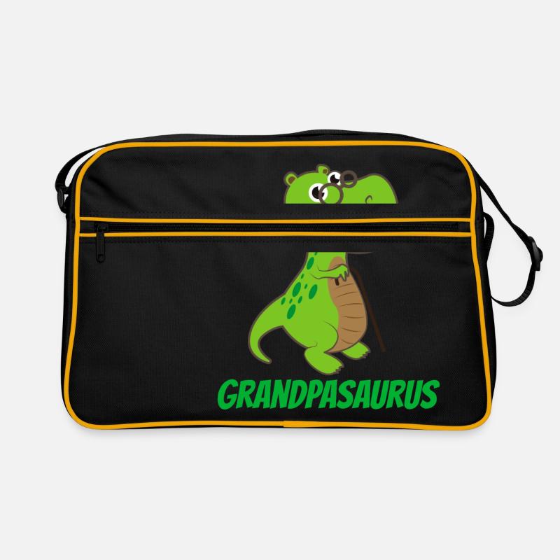 Opasaurus - Geschenkidee Retro Tasche