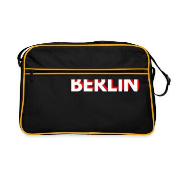 Berlin - Retro Bag - black/gold - Front