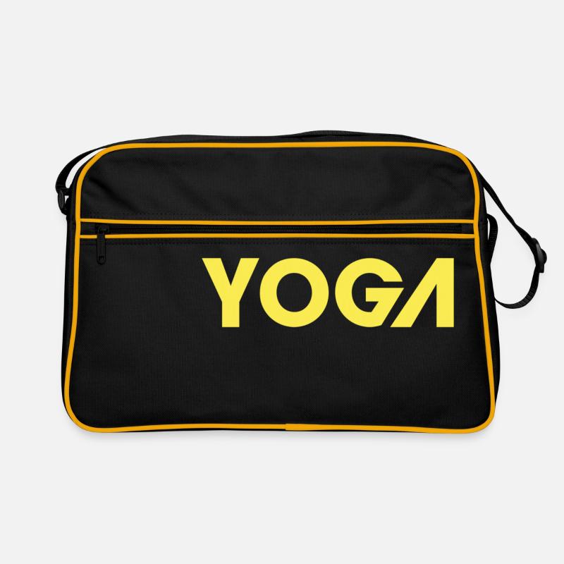 yoga - Retro Bag - black/gold