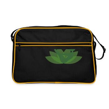 Yoga Yoga Yoga - Sac Retro - noir/or - Devant