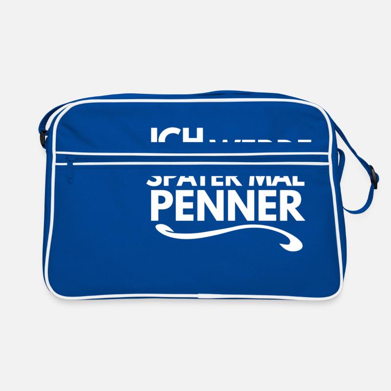 Ich werde später mal Penner Retro Tasche