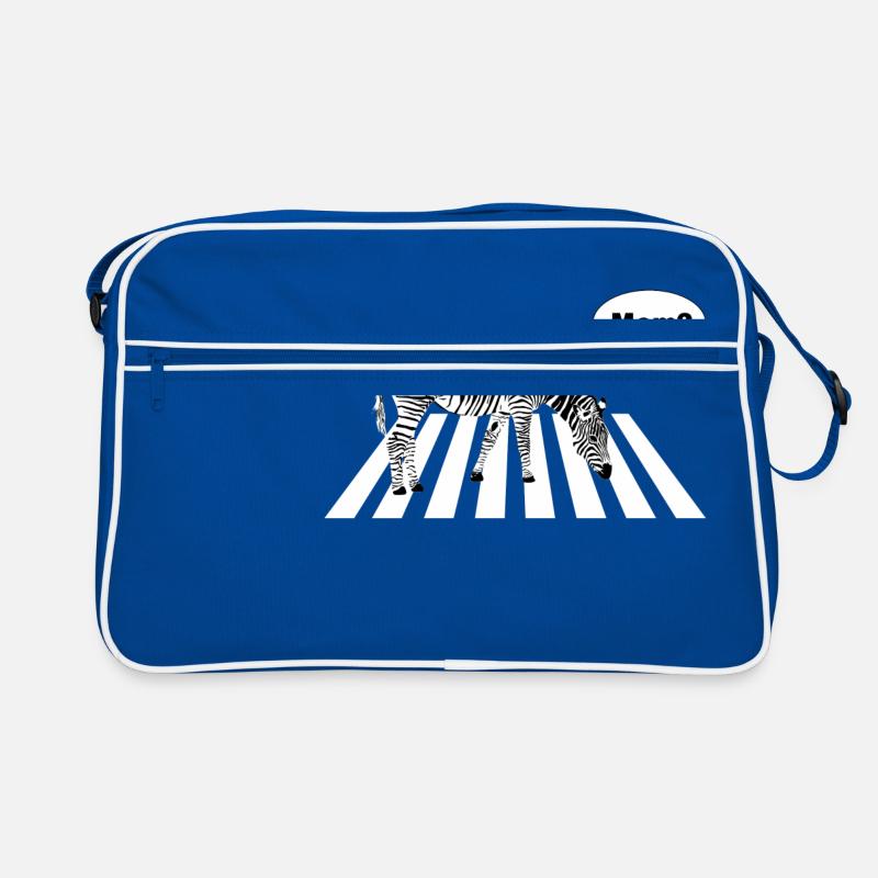 Zebra Mama Mom Retro Tasche