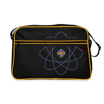 Atome - Sac Retro - noir/or - Devant