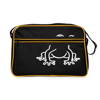 Frosch - Sac Retro - noir/or - Devant