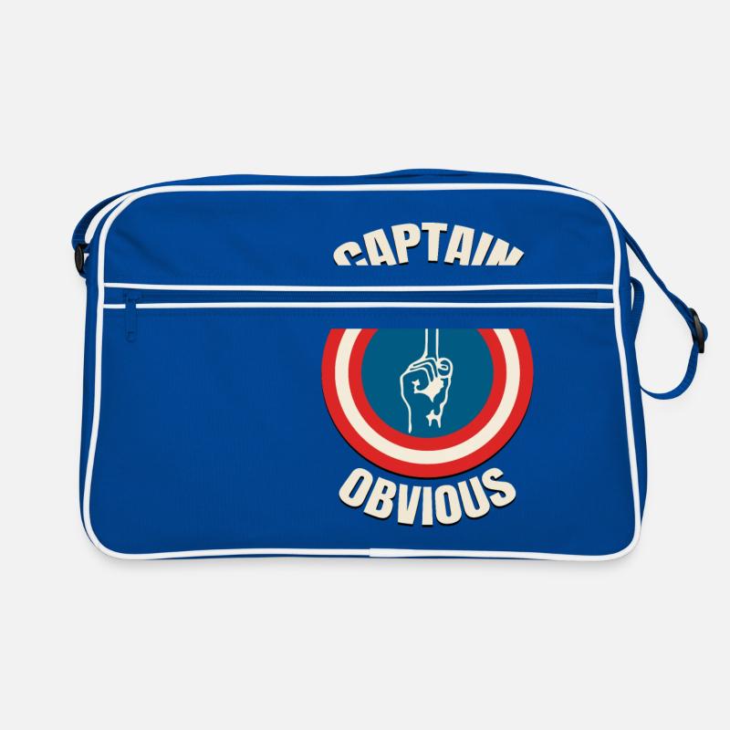 Captain Obvious Retro Bag