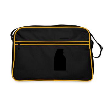 Cleaning agent cleaning - Retro Bag - black/gold - Front