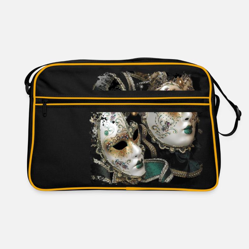 Masques pour le carnaval à Venise Sac Retro