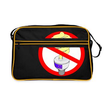 energy saving lamp - Retro Bag - black/gold - Front
