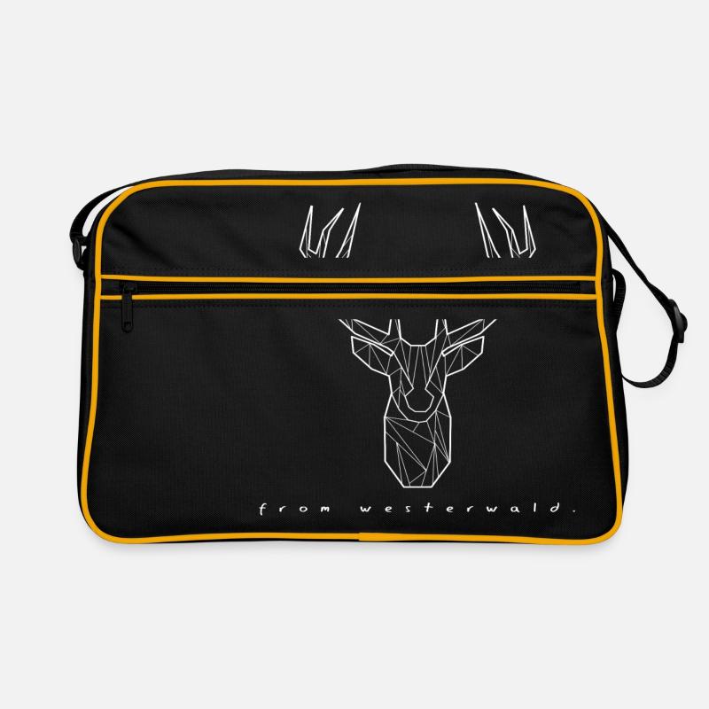Hirsch. From Westerwald. Retro Tasche