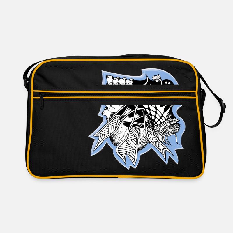 Zentangle glass patterncontest Retro Bag