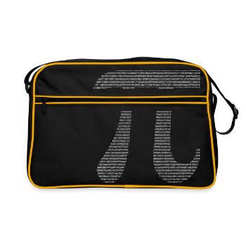 Numbers Of Pi - Retro Bag - black/gold - Front