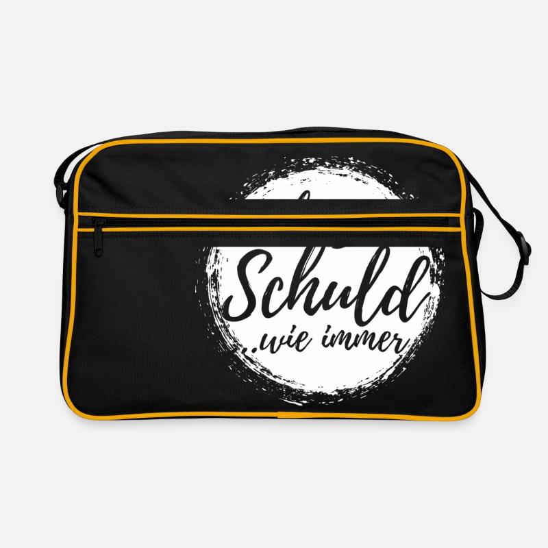 I Am Guilt Funny Sarcastic Saying Gift Retro Bag